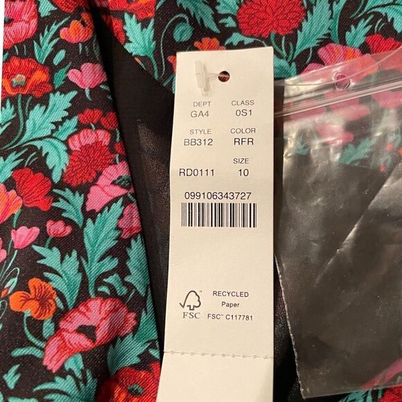 J. Crew Collection Drapey Ratti Floral Dress - Picture 5 of 8